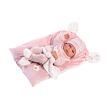 Llorens M738-60 Obleček pro panenku miminko NEW BORN velikosti 40-42 cm s doplňky