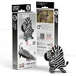 EUGY Zebra 3D kartonová skládačka