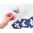 RECENTTOYS Tangram 4 elementy - vzduch