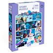 DJECO Story puzzle Kráska a zvíře 100 dílků
