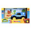 Lena Workies Policie, okrasný karton