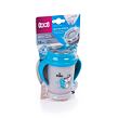 LOVI Hrníček  360˚ JUNIOR 250ml s úchyty INDIAN modrý
