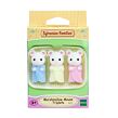 Sylvanian Families Baby Marshmallow myšky trojčata