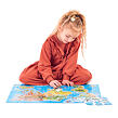 Puzzle - Mapa světa, 160 ks – CZ