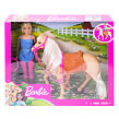 Mattel Barbie Panenka s koněm