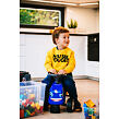 FALK Odrážedlo traktor Baby New Holland T7 s vozíkem, lopatou a hráběmi