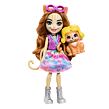 Mattel Enchantimals Kočičí módní obchod na kolech herní set