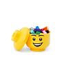 LEGO úložná hlava (mini) - šťastný chlapec