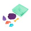 Spin Master Kinetic Sand Krabice tekutého písku s podložkou, fialová