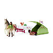 Schleich HORSE CLUB Sarah – sada na kempingový výlet