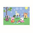 Dino Peppa Pig a kamarádi 2x48 dílků Puzzle