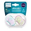 Philips AVENT Šidítko Ultra air Obrázek 0-6m , 2ks