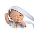 Guca NEW BORN CHLAPEČEK realistická panenka miminko s celovinylovým tělem 25 cm