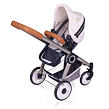 DeCuevas 80537 Skládací kočárek pro panenky 3 v 1 s batůžkem TOP Collection 2020 - 70 cm