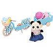 Sylvanian Families Panda a cyklo-bruslařský set