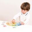 New Classic Toys Dřevěné hodiny + puzzle
