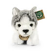 Rappa Plyšový pes husky ležící 20 cm ECO-FRIENDLY
