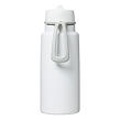 b.box Nerezová termolahev s brčkem 1l - white out