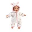 Llorens 63312 LITTLE BABY realistická panenka miminko s měkkým látkovým tělem 32 cm