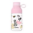 Quokka Plastová láhev Ice Kids s poutkem Birds 430 ml