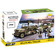 Cobi II WW Willys MB s přívěsem