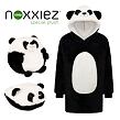 Cozy Noxxiez CH367 Panda - hřejivá televizní mikinová deka s kapucí pro teenagery a dospělé