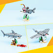 LEGO® Creator 31381 Divoký žralok a truhla s pokladem