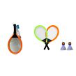 SPORTO Badminton se svítícím košíčkem