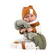 Llorens M844-65 Obleček pro panenku miminko NEW BORN velikosti 43-45cm