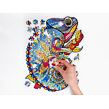 RECENTTOYS Dřevěné puzzle - Chameleon