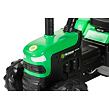 BUDDY TOYS Šlapací traktor s vozíkem