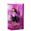 Mattel Barbie DeLuxe Style Modelka v topu s odhalenými rameny a sukni