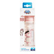 Canpol babies Lahev se širokým hrdlem BONJOUR PARIS 240ml růžová