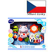 Vtech První dárek pro miminko CZ, modrý