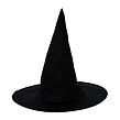 Rappa Klobouk čarodějnice/Halloween černý pro dospělé