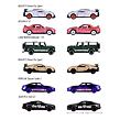 Majorette Autíčko Deluxe Cars,7,5 cm, 6 druhů