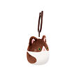 SQUISHMALLOWS Klíčenka Tmavě hnědá kočka - Glaudini