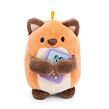 NICI MyMochi Liška Geeks 8cm v kostýmu žabky a videohrou plyš