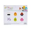 SQUISHMALLOWS Micromallows 6Pack - Okurek, Úhoř, Plameňák, Kohout, Sushi, Lemur