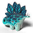 EUGY Stegosaurus 3D kartonová skládačka