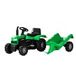 BUDDY TOYS Šlapací traktor s vozíkem