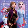 Ravensburger Disney Ledové království 2 Puzzle 3x49 dílků