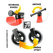 FUNNY WHEELS Odrážedlo Rider Sport 2v1 červené