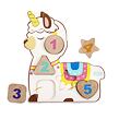Little Tikes Wooden Critters Dřevěné puzzle s čísly, 3 druhy