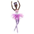 Barbie SVÍTÍCÍ MAGICKÁ BALETKA S FIALOVOU SUKNÍ