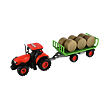 Traktor Zetor s vlekem a balíky plast 36cm