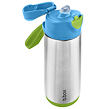 b.box Termoska na pití sport 500 ml - modrá/zelená