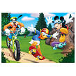Dino puzzle Walt Disney Mickey sportuje 2x77 dílků