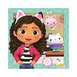 Dino Gabby's Dollhouse Gábi a kamarádi Puzzle 3x55 dílků