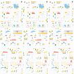 Asalvo Hrací podložka PLAY MAT XL 120*180cm FARM-CITY